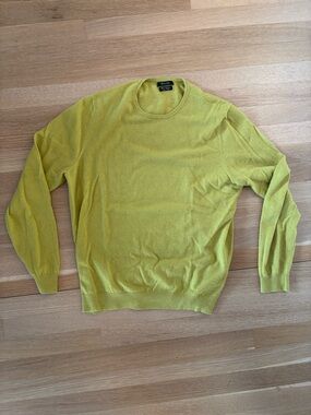 Massimo Dutti Wool Cashmere Blend Men's Sweater - Lightweight Knit